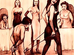 hentai femdom handjob