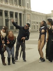We are proud to announce that Public Disgrace is returning to it's filthy roots with legendary director Steve Holmes. We're taking Public Disgrace back to Europe for all the best public nudity, outdoor fucking, bondage, and public shaming. Check out this free 15 minute sneak peek at all the nasty, humiliating shoots to come every week!Our first new shoot with Mona Wales starts this Friday! We are proud to announce that Public Disgrace is returning to it's filthy roots with legendary director Steve Holmes. We're taking Public Disgrace back to Europe for all the best public nudity, outdoor fucking, bondage, and public shaming. Check out this free 15 minute sneak peek at all the nasty, humiliating shoots to come every week!Our first new shoot with Mona Wales starts this Friday!