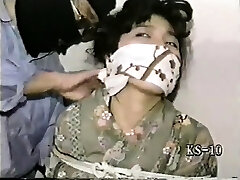 Sexy antique BDSM fisting movie of a male slave