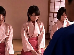 Spanked japanese teens goddess dude while wanking him off Spanked japanese teens goddess dude while wanking him off
