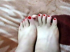 (1) My asian GF&#039;s feet, toes and feet! Chinese foot fetish!