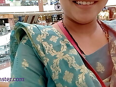 Sangeeta Goes To A Mall Unisex Wc And Gets Horny While Urinating And Farting (Telugu Audio) 
