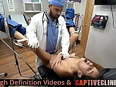 Doctor Tampa Takes Aria Nicole'_s V-card While She Gets Lezzy Conversion Treatment From Nurses Channy Crossfire &_ Genesis! Full Movie At CaptiveClinicCom!
