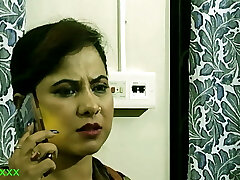 Amazing Sex with Indian xxx super-fucking-hot Bhabhi at home! Hindi audio