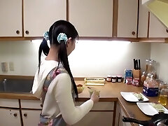 Exotic Japanese whore in Fabulous Teens, Wife JAV movie