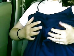 A married dame who feels like playing with her gash while making an unpleasant sound