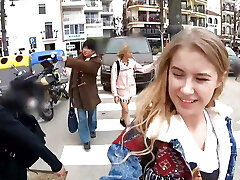 I Went To Europe For The Very First Time, And Filmed A Damsel Fucking Me All Night