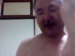 Good-looking old man