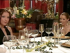 Incredible lesbian orgy with an Asian bitch anxious for a wet