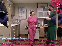 SFW - NonNude BTS From Lenna Lux in The Procedure, Sexy Forearms and Gloves,Witness Entire Film At GirlsGoneGynoCom