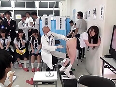 (Misaka Ria) Disgrace New College Girl Growth Health Check (Misaka Ria) EditReUploa