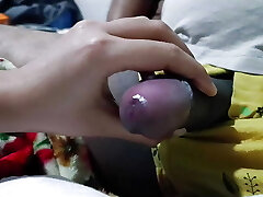 Handjob and Fat cumshots in ass