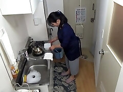 Married cleaning lady gets pounded