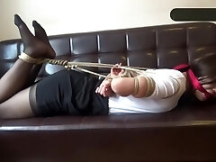 NaNa Was Tied By a Thief And Tickle Soles