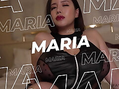 Maria Nagai pantyhose tights big bum big tits lewd talk