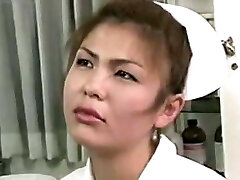 chinese nurse get a good face slapping