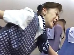 Japanese matures cabin attendants service Japanese matures cabin attendants service