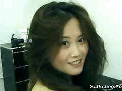 Asian first timer in retro porno Asian first timer in retro porno