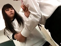 Japanese sweetie slams her slit