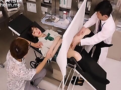 Asian School Goirl Tease Her Doctor And Ends In Hot Smash - Hot Asian Teenage Orgasm On Doctors Cock