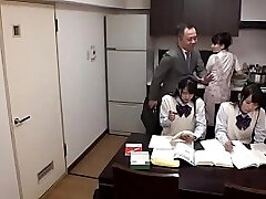 japanese step father fuck his nubile