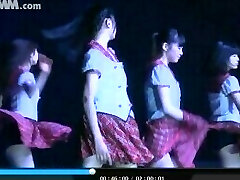 bloomers upskirt thong flash