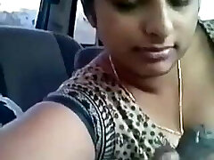 Indian duo in car