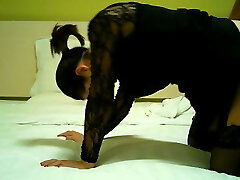 Buxomy Chinese Nail Salon Owner Sex Tape 03