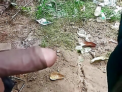 Indian sweetie Desi bhabhi forest outdoor hard-core Sex video