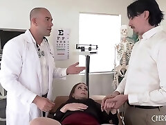 Hot Big-titted Blond Cucks Her Husband Because She Wants To Get Pregnant And Her Doctor Offers To Help! - Laney Grey And Will Pounder
