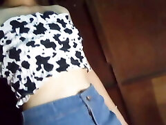 Asian cute lady horny at home 325