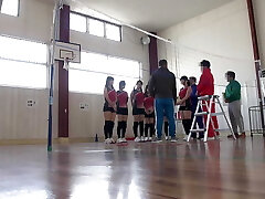 A certain women's school volleyball club in Tokyo is holding a training camp! The coaches are having all the sex they want 4
