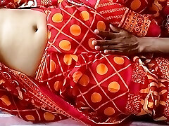 Red Saree Sonali Bhabi Orgy By Local Man ( Official Video By Villagesex91)