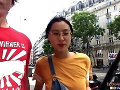 刘玥 Chinese Asian June Liu Creampie - SpicyGum Fucks Yankee Stud in Paris x Jay Bank Presents
