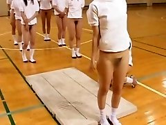 Asian Teens Hairy Pussies Hot Asses Spread During Gym Class