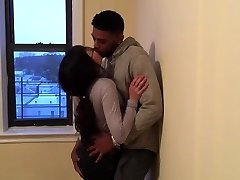 Korean student making out with her first-ever black guy.