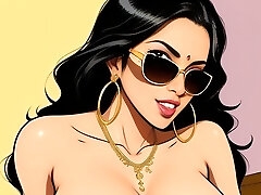 Beautiful Illustrated Girls of India Beautiful Illustrated Girls of India