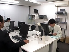 Exotic Japanese girl in Insane Office, Mature JAV clip