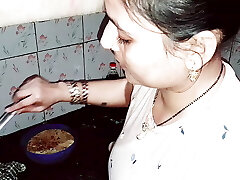 Puja cooking and romance with hardcore hookup