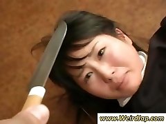 Asian maids get abased and treated like crap in this pinch