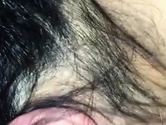 Fur Covered nature unexperienced milf creampie riding and blowjob