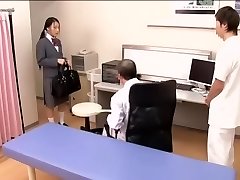 Medical scene of youthful na.ve Asian cutie getting checked by two kinky doctors Medical scene of youthful na.ve Asian cutie getting checked by two kinky doctors