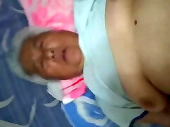 White-Haired Chinese Granny Lovin’ Sex