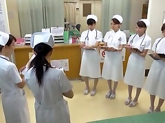 Fabulous Chinese model Yumemi Nakagawa, Nachi Sakaki, Akari Asakiri in Horny Nurse, Three Ways JAV scene