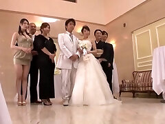 Bride Takes Uncle, Two Friends, Groom At Japanese Wedding 2