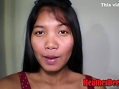 Heather Deep In 20 Week Pregnant Thai Teen Deepthroats Cane Cream Cock And Gets A Good Creamthroat