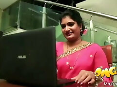 South Indian mallu aunty has romance with husband’s brother