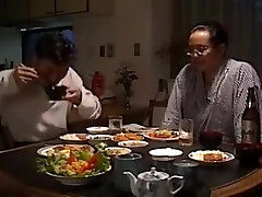 After Dinner, A Horny Wifey Heads To Her Hubby To Get Her Hol