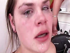 Cockshelle and violent deeptrhoat in combination with pummeling Cockshelle and violent deeptrhoat in combination with pummeling