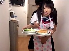 Roztomilý Japonsko Školáčky V Prdeli